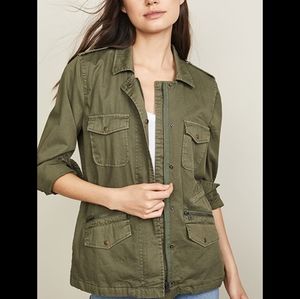 Lily Aldridge for velvet Ruby utility cargo jacket